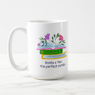 Books and Tea - The Perfect Combo Kaffemugg