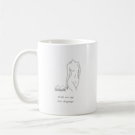 Books Are My Love Language | Mug for Book Lover Kaffemugg