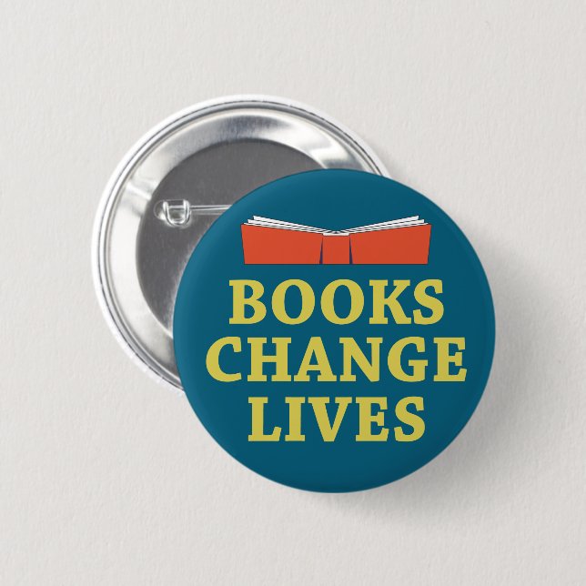 Books Change Lives Knapp (Framsida & baksida)