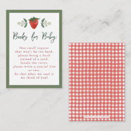 Books For Baby Enclosure Card | Berry Fruit Tilläggskort