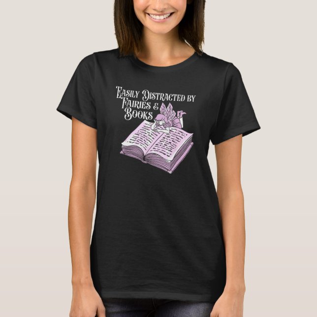 Books Literature  Bibliophile Librarian Bookworm B T Shirt (Framsida)