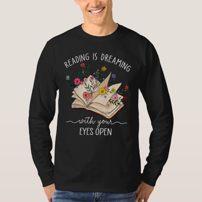 Books Reading 5 T Shirt (Framsida)