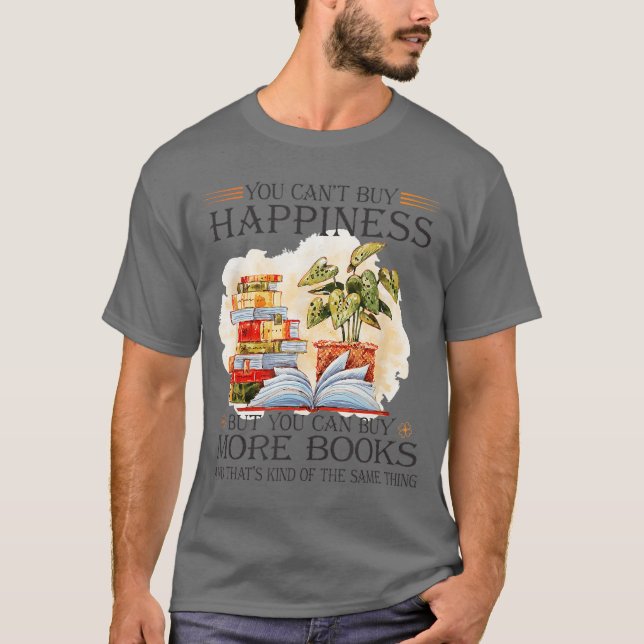 Books Reading Lovers Bookworm Funny Librarian Book T Shirt (Framsida)
