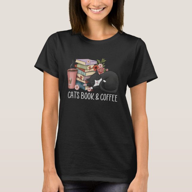 Books Reading T Shirt (Framsida)