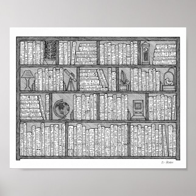 Bookshelf #10 poster (Framsidan)