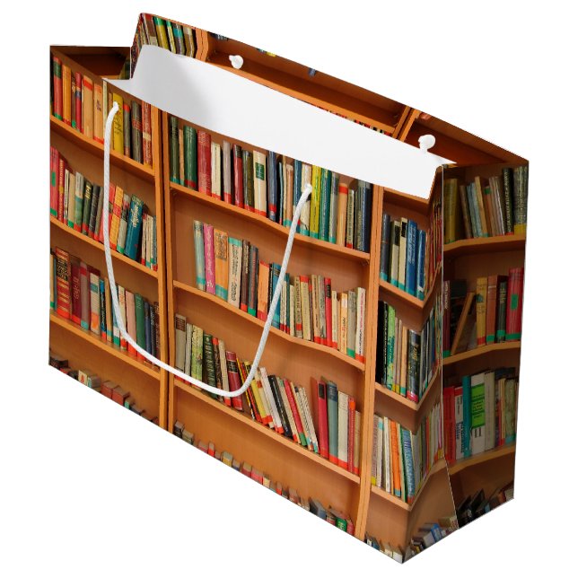 Bookshelf Bokar Bibliotek Bookworm Reading (Framsidan Vinklad)