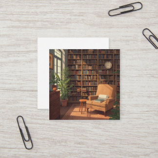 BookShelf  Fyrkantigt Visitkort