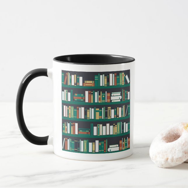 Bookshelf Mugg (Med munk)