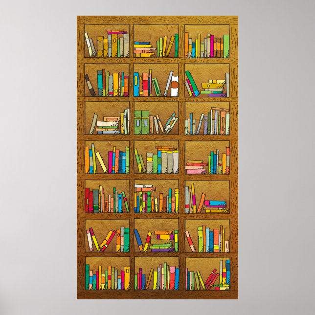 bookshelf poster (Framsidan)