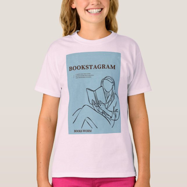 Bookstagram Kvinnor T Shirt (Framsida)