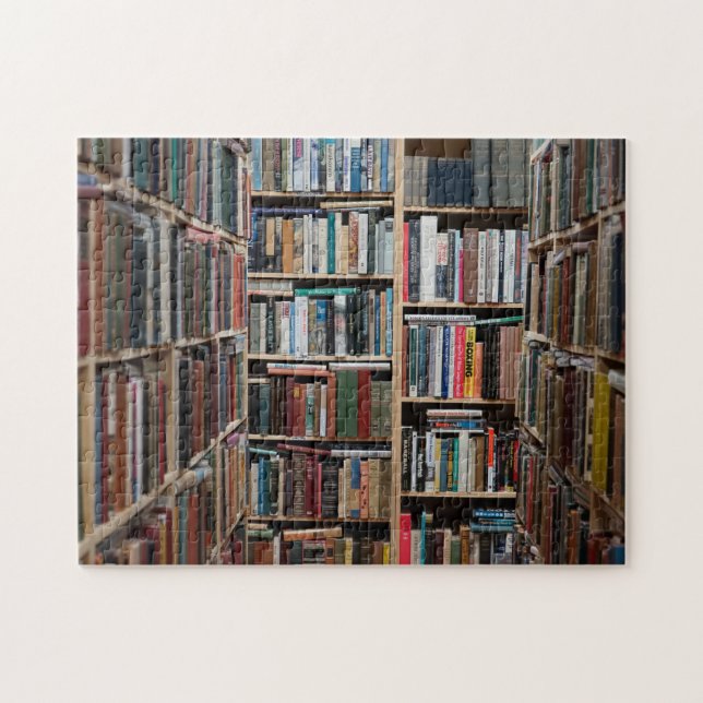 Bookstore Bookshelves i New Hampshire Pussel (Horisontell)
