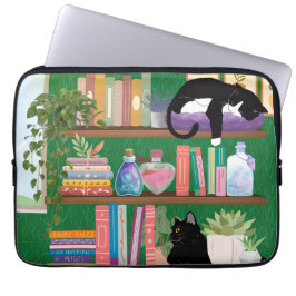 Bookstore-katter Laptop Fodral