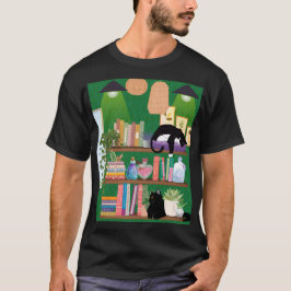 Bookstore-katter T Shirt