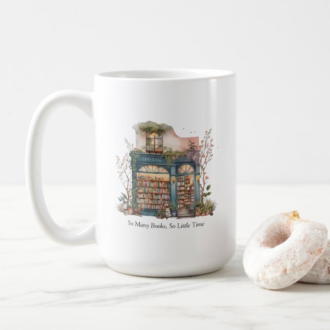 Bookstore Mugg (Med munk)