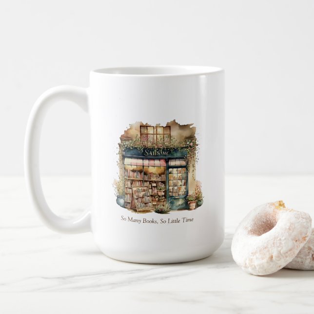 Bookstore Mugg (Med munk)