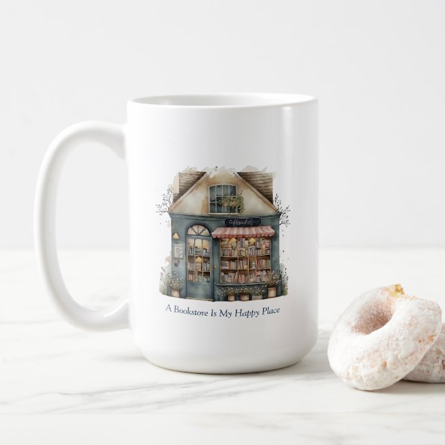 Bookstore Mugg (Med munk)