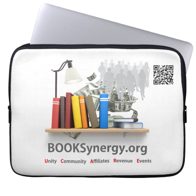 BOOKSynergy - Laptop sleeve 13 tum (Framsidan)