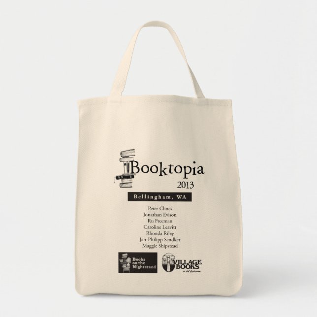 Booktopia 2103 - Bellingham WA hänger lös Tygkasse (Framsidan)
