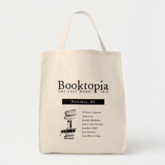 Booktopia 2105: Det sist ord - Petoskey, MI hänger Tygkasse