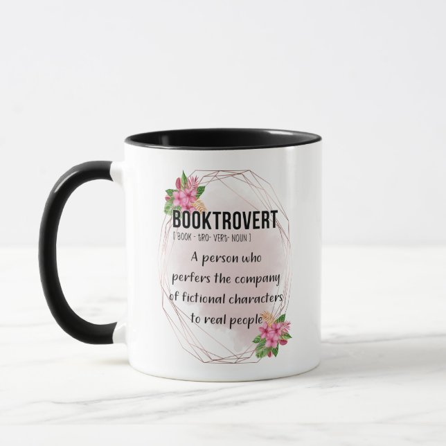 Booktrovert 11oz-kaffe Mugg (Vänster)