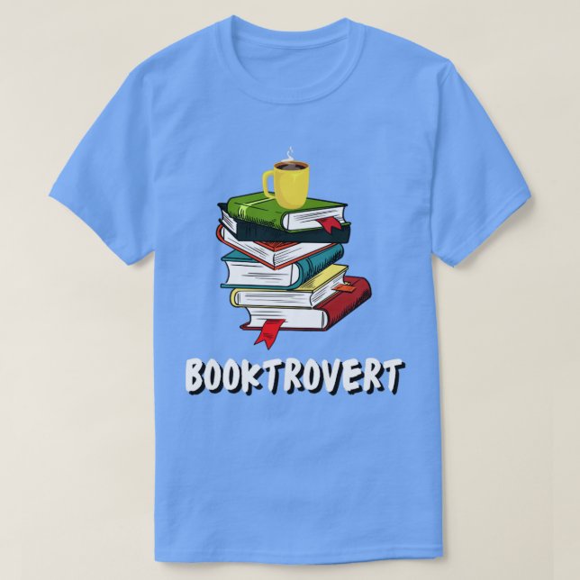 Booktrovert 5 t shirt (Design framsida)
