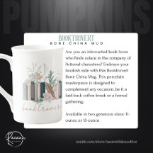 Booktrovert Bone China Mugg