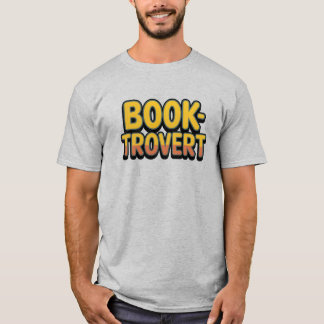 Booktrovert Funny Introvert Reader-citat T Shirt