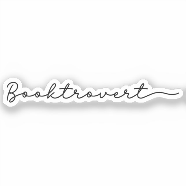Booktrovert Klistermärken (Framsida)