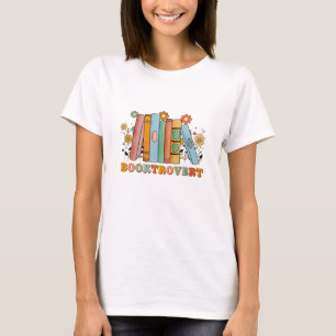 Booktrovert, Librarian Teacher Bookish, Bok Älskar T Shirt