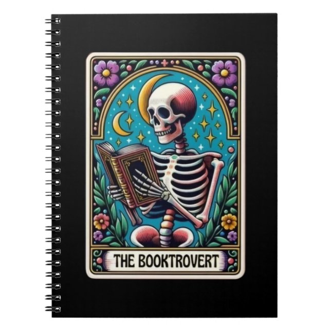 Booktrovert-samling för anteckningsbok för Tarot C (Framsidan)