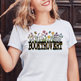 Booktrovert Tshirt T Shirt