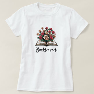 Booktrovert Wildblommor T Shirt