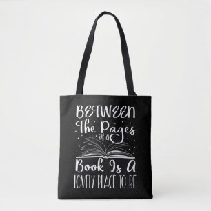Bookworm Bok Nerd Literary Librarian Gift Tygkasse