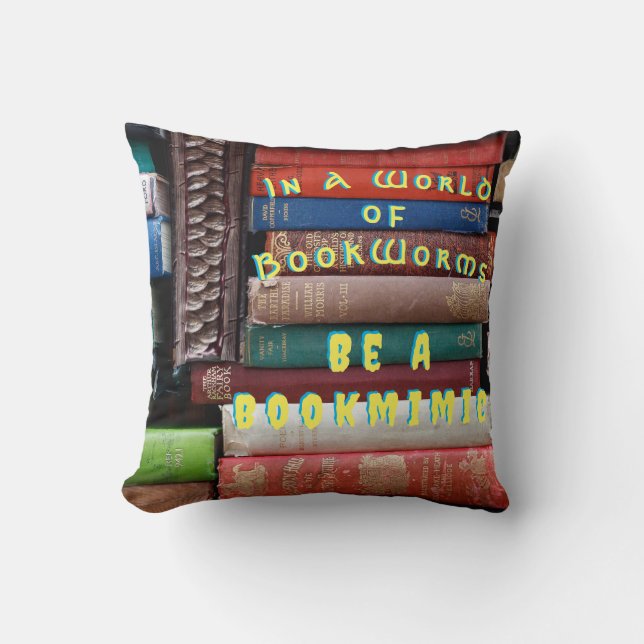 Bookworm Bookmimic Kudde (Framsida)