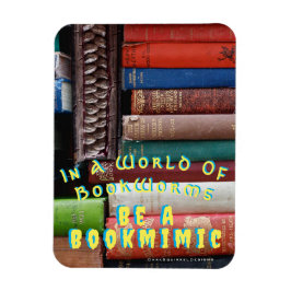 Bookworm Bookmimic Magnet
