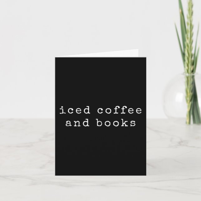 Bookworm Desi för kaffeoffertläsning i bok Älskare Kort (Framsida)