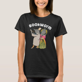 Bookworm Funny Animal T Shirt