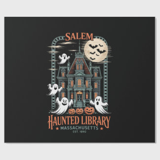 Bookworm Halloween Shirt Haunted Library Presentpapper