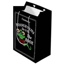 Bookworm Humor Black Anpassningsbar
