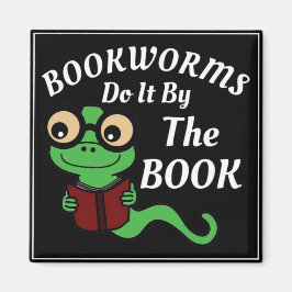 Bookworm Humor Magnet
