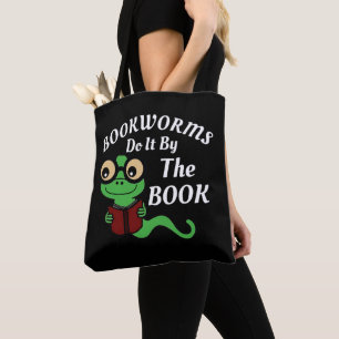 Bookworm Humor Tygkasse
