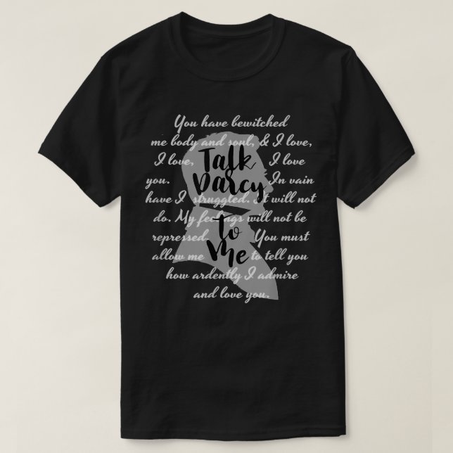 Bookworm Jane Austens litterär till läsning T Shirt (Design framsida)