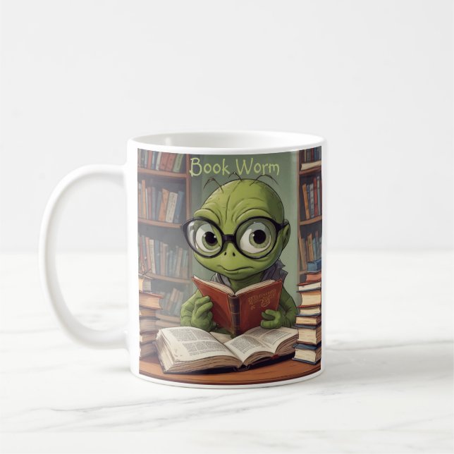Bookworm Kaffemugg (Vänster)