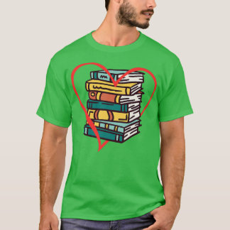 Bookworm-läsare för bok Älskare T Shirt
