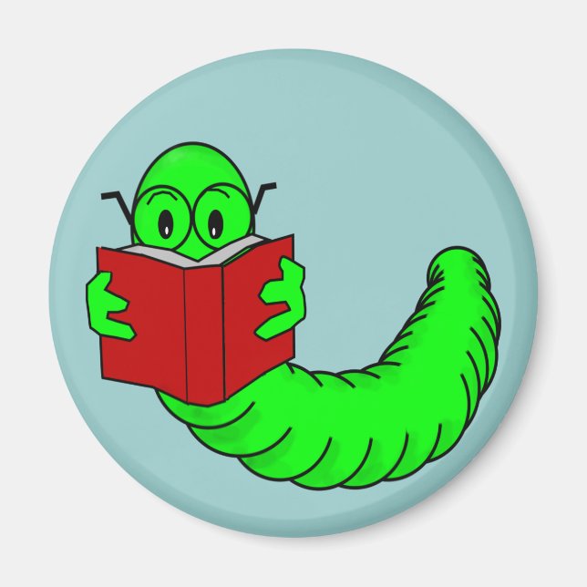 Bookworm Magnet (Framsidan)