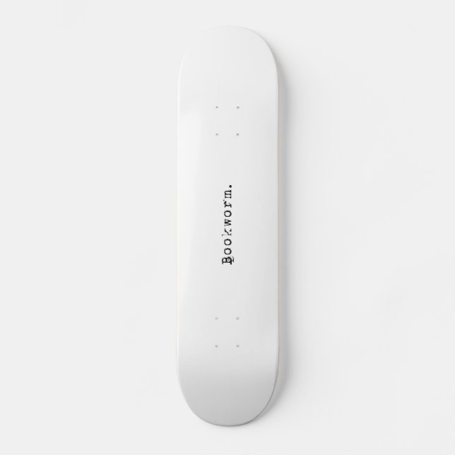 Bookworm Mini Skateboard Bräda 18,5 Cm (Framsida)