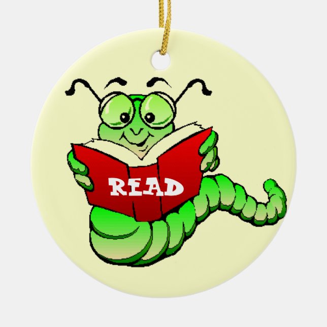 Bookworm Ornament (Framsidan)