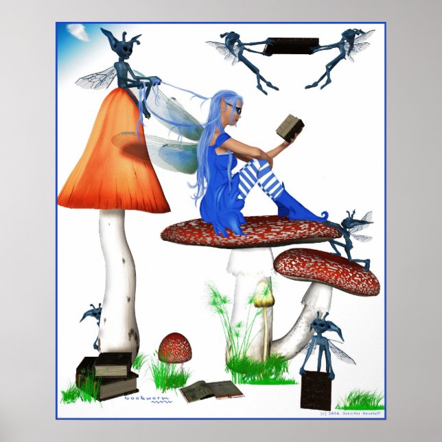 Bookworm Poster (Framsidan)