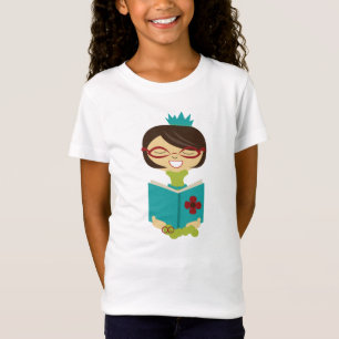 Bookworm Princess Girls T-Shirt