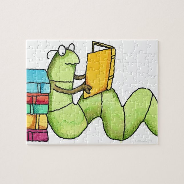 Bookworm Pussel (Horisontell)